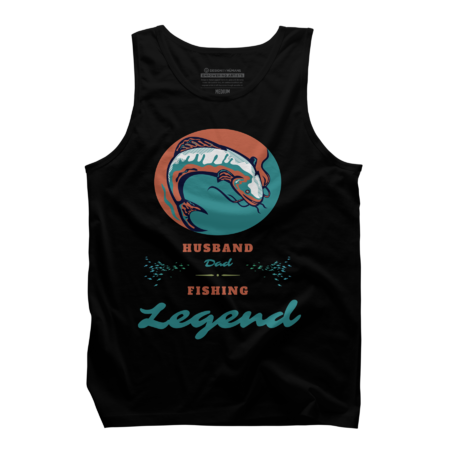 Husband Dad Fishing Legend Funny Father's Day Gift Idea