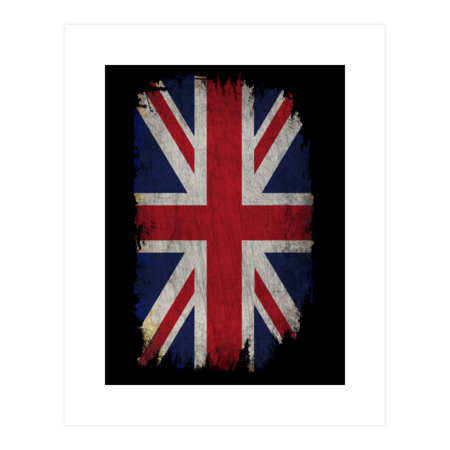 LONDON FLAG, DISTRESSED FLAG DESIGN