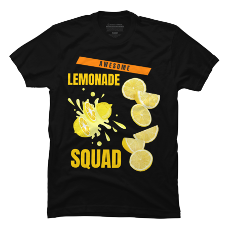 Awesome Lemonade Squad Lemon Lovers For Summer