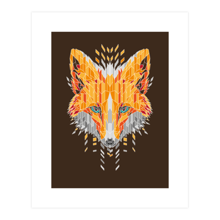 Geometrical Red Fox