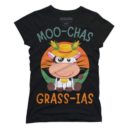 Moo-chas Grass-ias Funny and Cute Cow