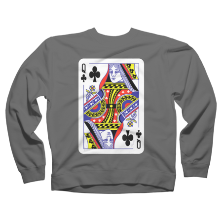 Queen Of Clubs Playing Card