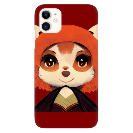 A Red Panda Witch