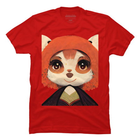 A Red Panda Witch