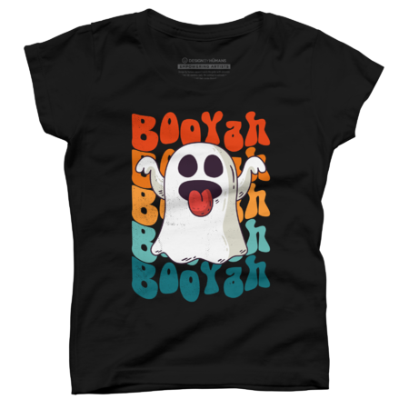 Boo-Yah - Funny Cute Halloween Spooky Ghost