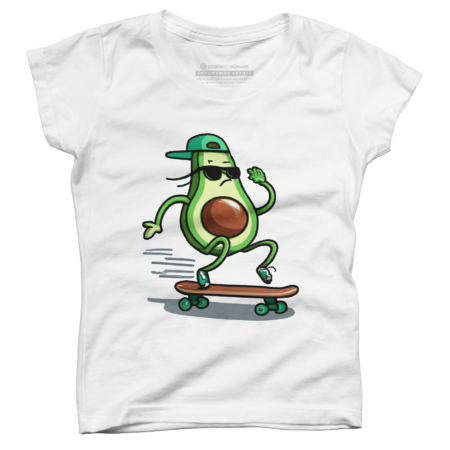 Cool Avocado Skateboarding