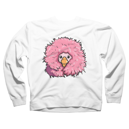 Cute Dodo With a Pink Afro