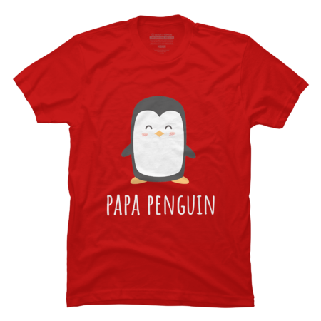 Mens Penguin Papa T-Shirt