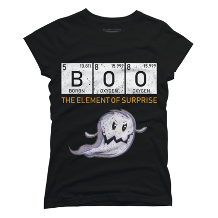 Boo Ghost The Element Of Surprise Science Halloween