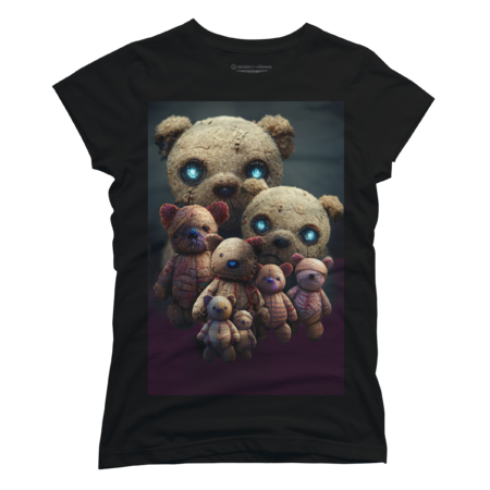 8 Teddy bears watching