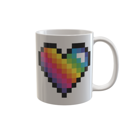 8-Bit Rainbow Heart