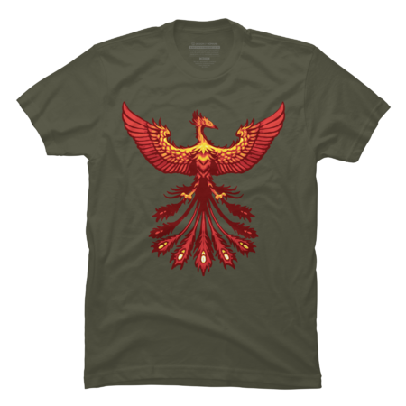 Heraldic Style Phoenix