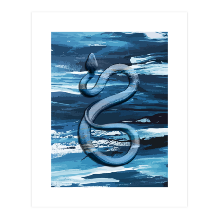 Digital Art Beautiful Snakes #01