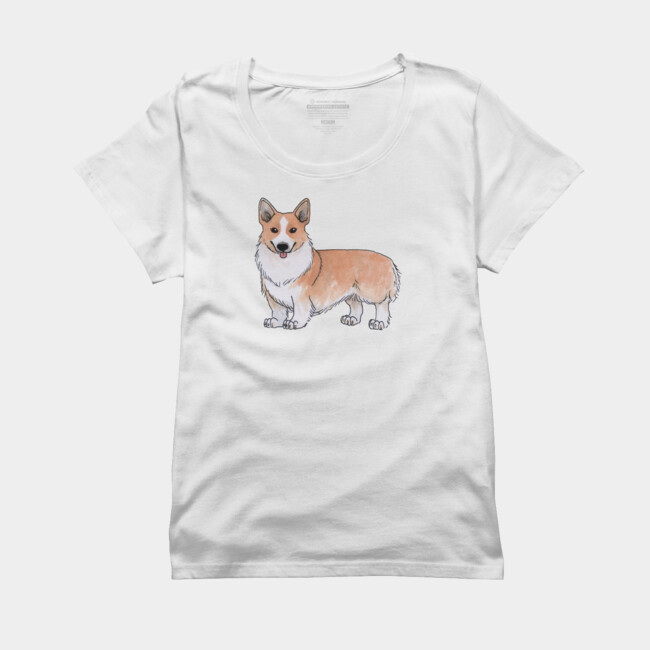 corgi dog shirt