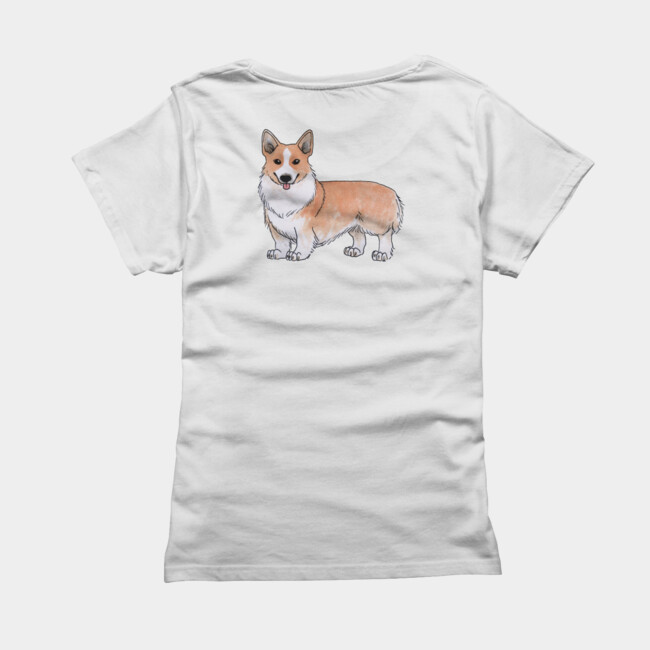 corgi dog shirt