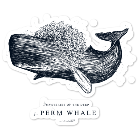 Whale Stickers Design By Humans Page 1