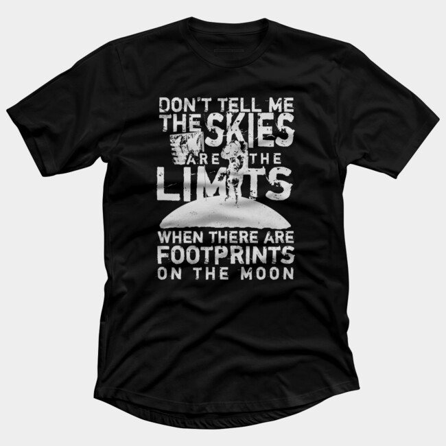 sky's the limit t shirt