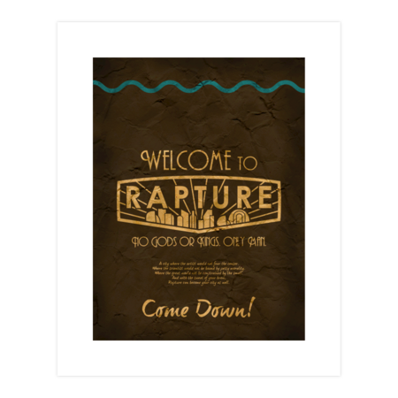 Bioshock Welcome to Rapture