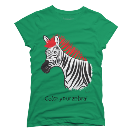 Color your zebra!