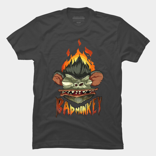 drunk monkey t shirt