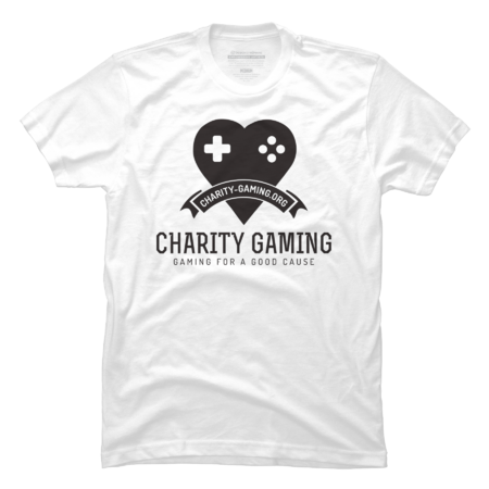 Charity Gaming Black Logo