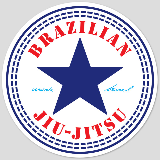 Brazilian Jiu Jitsu Sticker By Fimbis Design By Humans