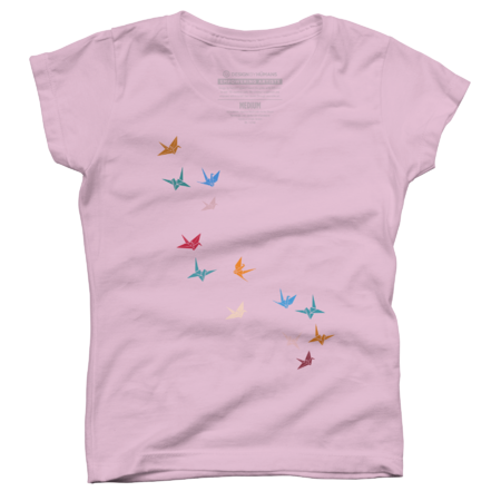 Flying Paper Cranes Birds