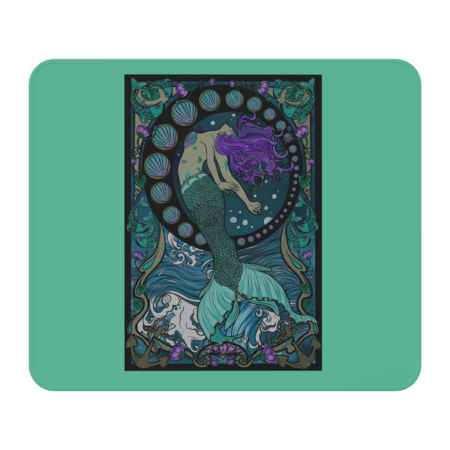 Art Nouveau Mermaid