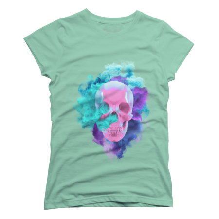 Colored Smocking Skull