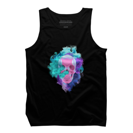 Colored Smocking Skull