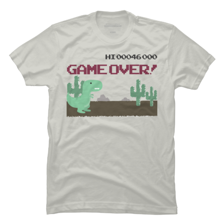 Game Over Dinosaur