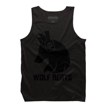 Wolf Beats logo (Black)